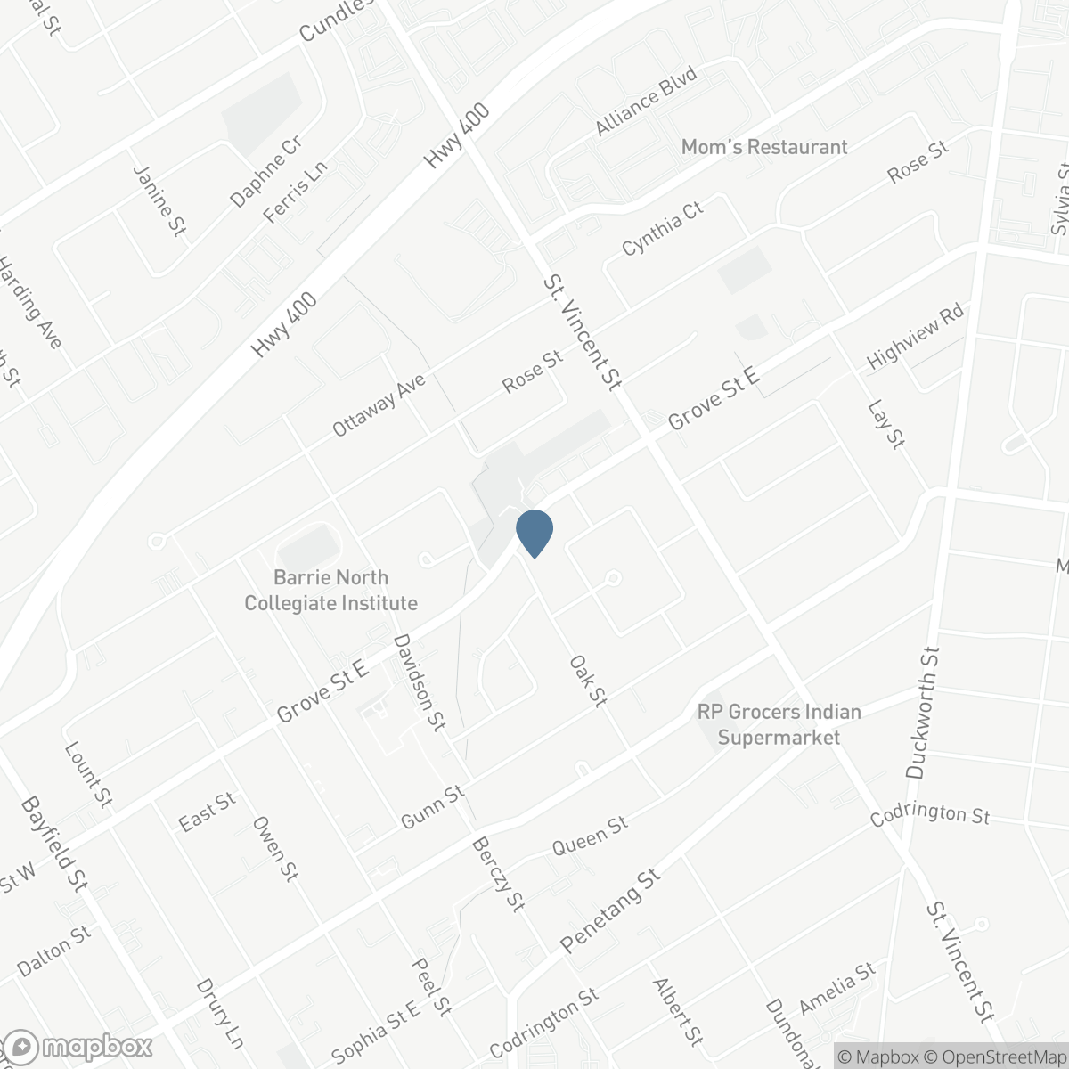 163 GROVE STREET E, Barrie, Ontario L4M 2P6